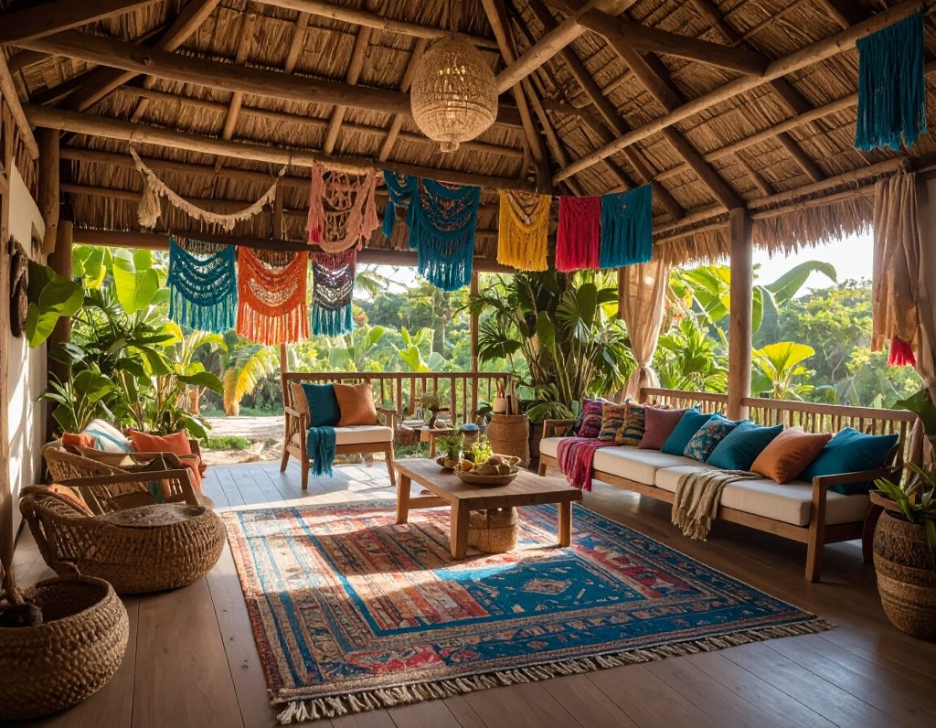 Location saisonnière décoration Martinique